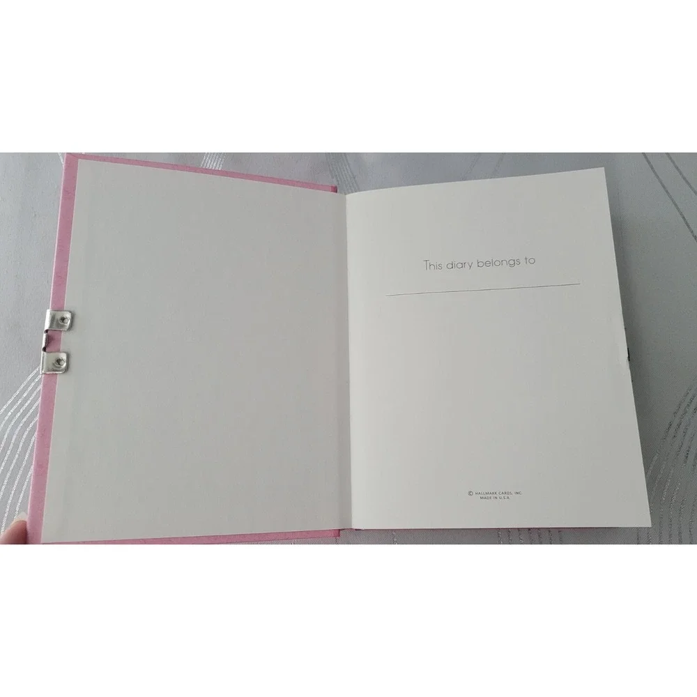 RARE *‎ Vintage 1997 Hallmark Barbie Doll Diary Journal w/ Lock & Key * NEW
